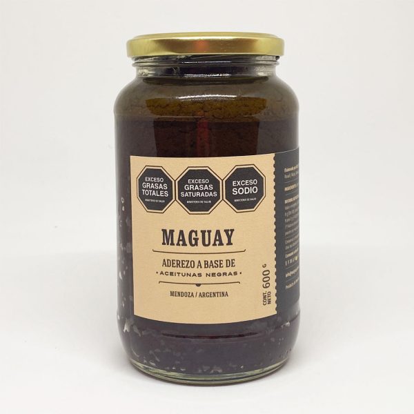 Pasta de aceitunas negras grande