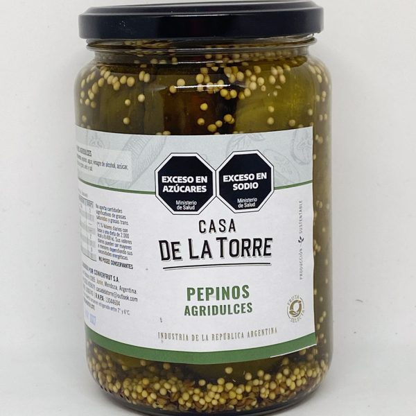 Pepinos Agridulces x 400Gr